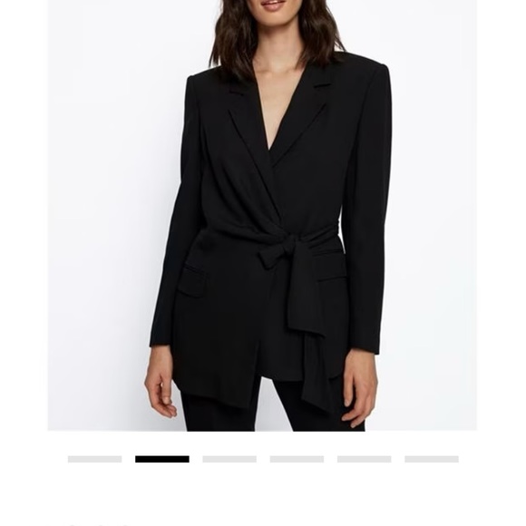 NWT Boss Black belted blazer size xxs/US 0/UK 4 - Picture 2 of 4